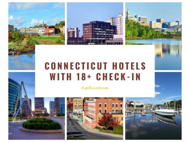 Connecticut Hotels With 18+ check-in