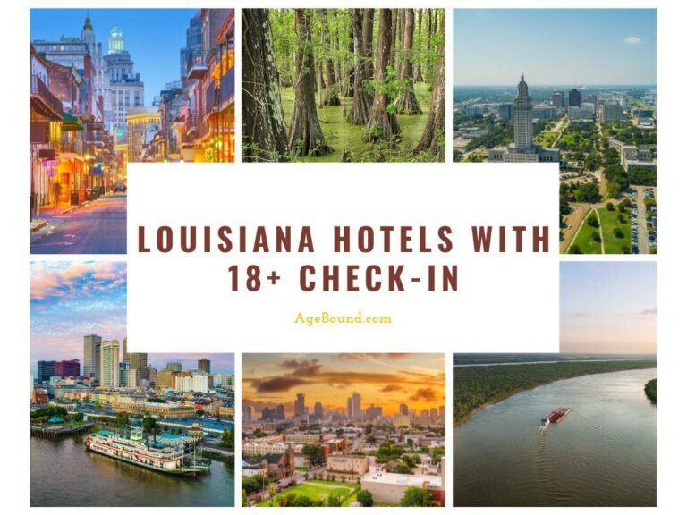 Louisiana Hotels With 18+ check-in