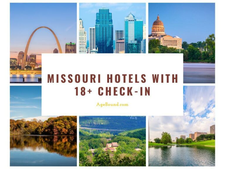 Missouri Hotels With 18+ check-in