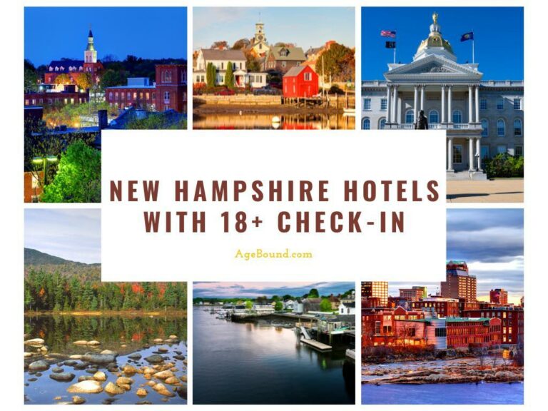 New Hampshire Hotels With 18+ check-in