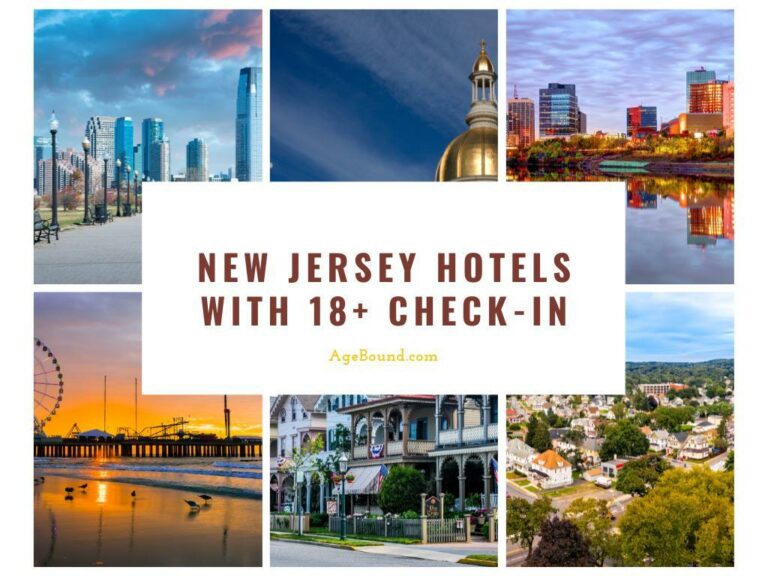 New Jersey Hotels With 18+ check-in