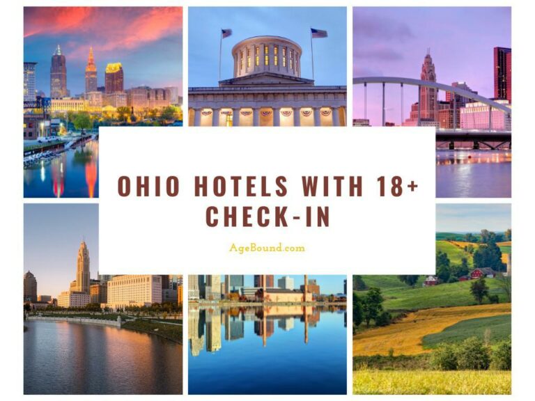 Ohio Hotels With 18+ check-in