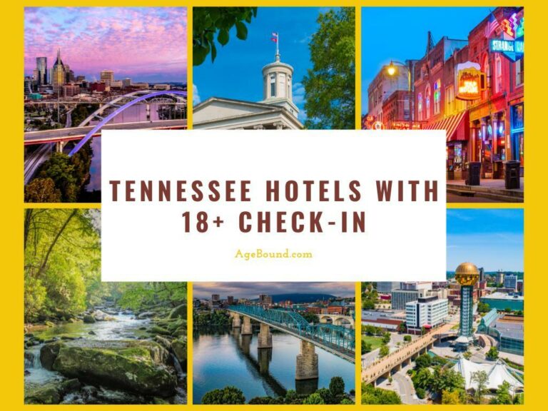 Tennessee Hotels With 18+ check-in