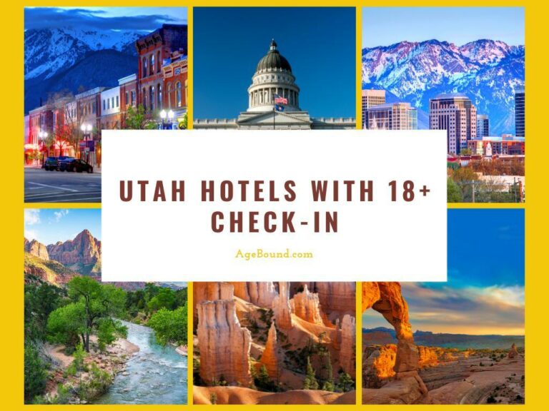 Utah Hotels With 18+ check-in