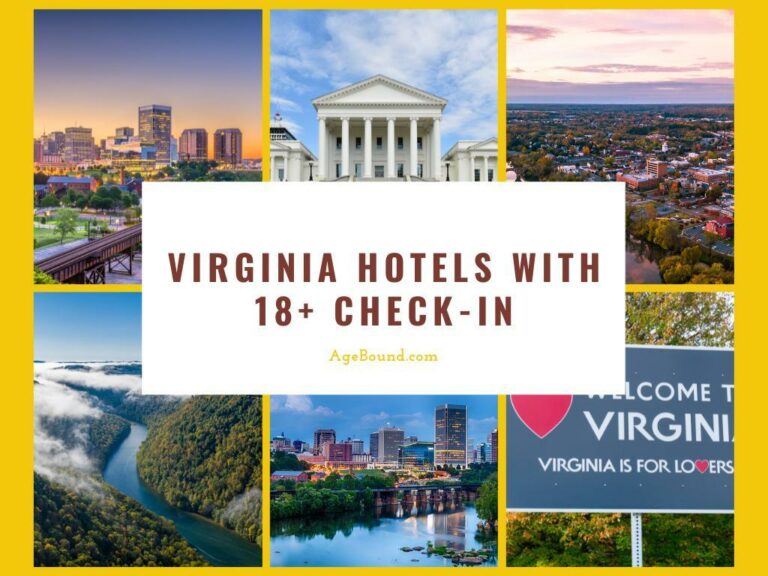 Virginia Hotels With 18+ check-in