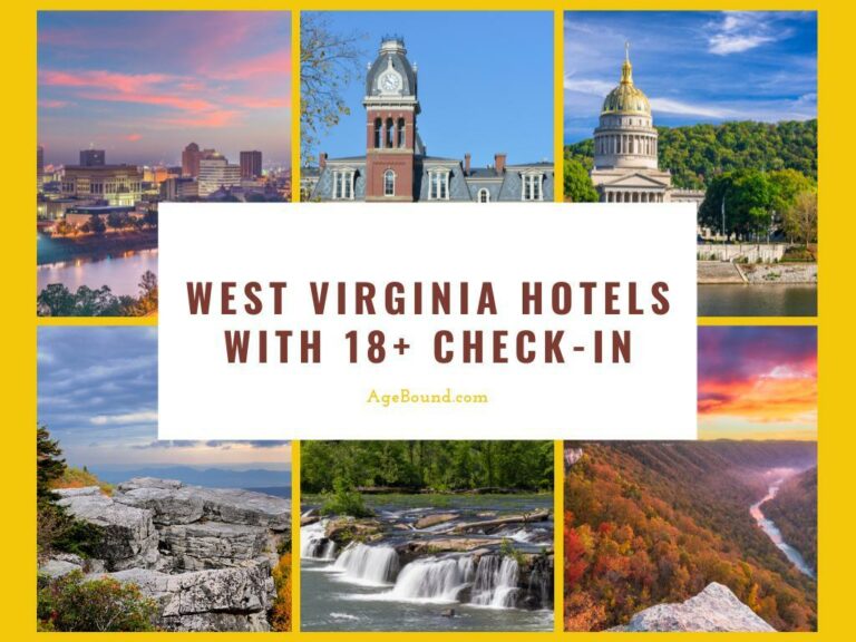 West Virginia Hotels With 18+ check-in