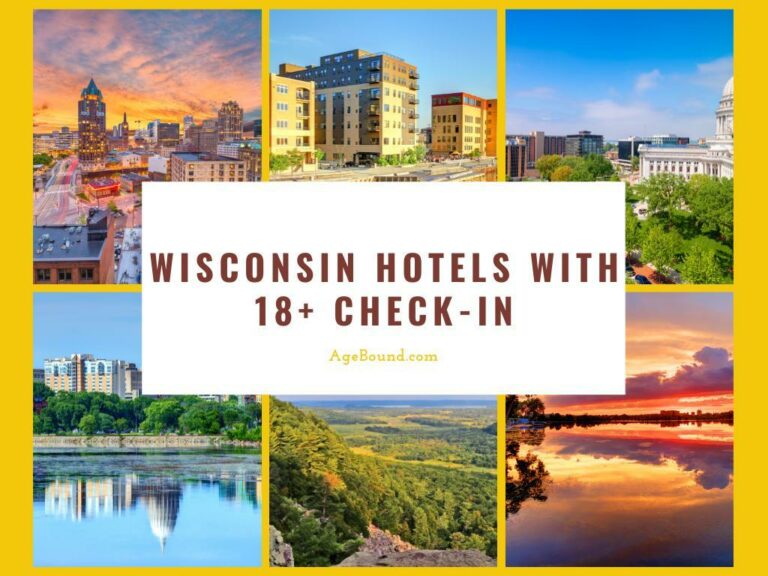 Wisconsin Hotels With 18+ check-in