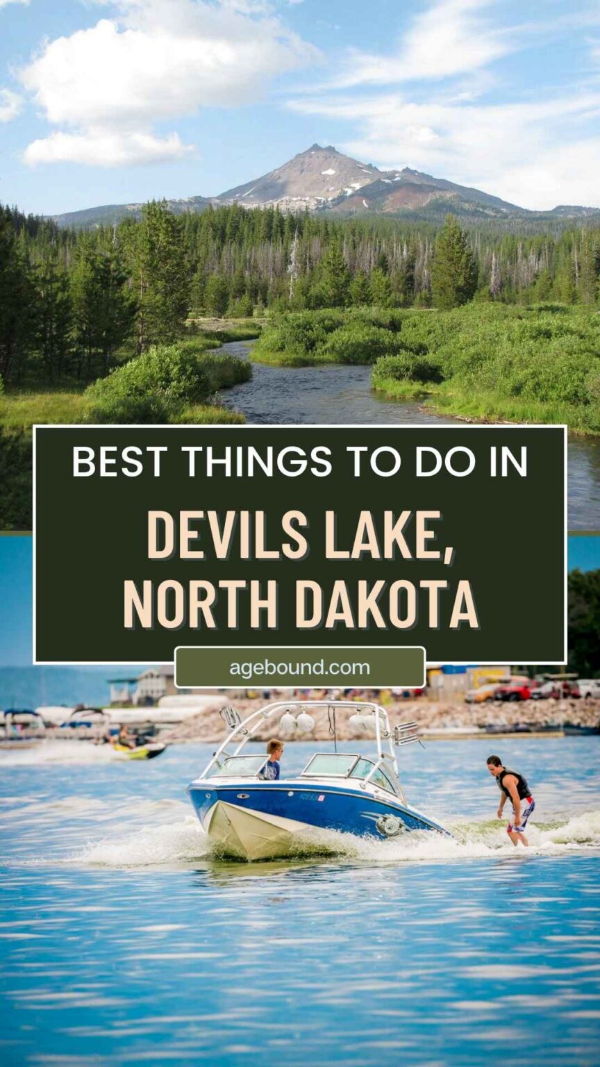 Devils Lake, North Dakota Trails, Museums & Shoreline Moments Age